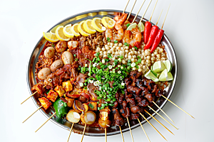 泰国菜香料清新摄影图