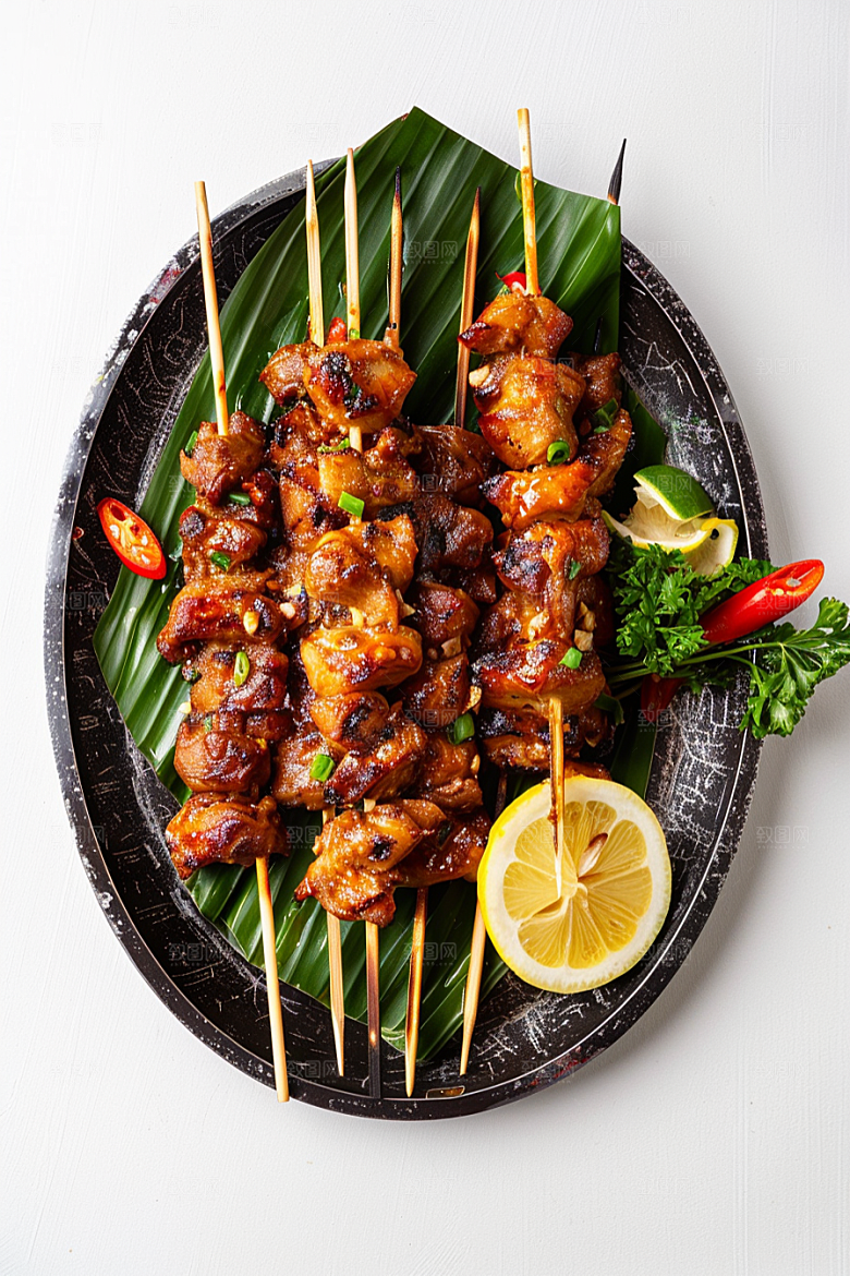 泰国菜美食泰餐摄影图