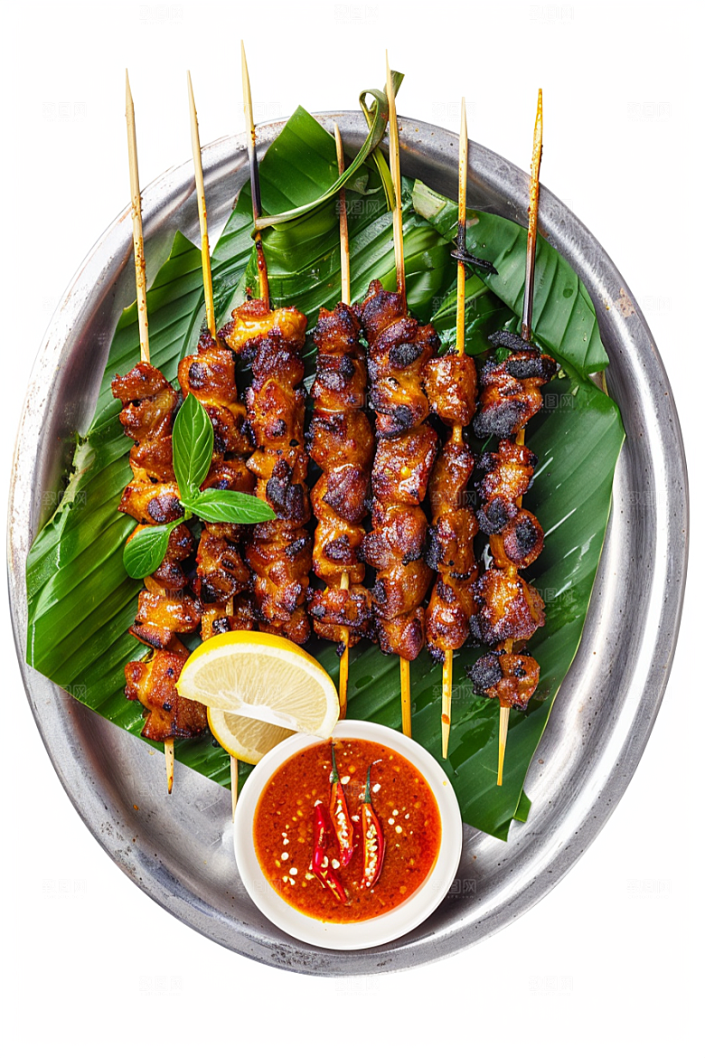 泰国菜美食清新摄影图