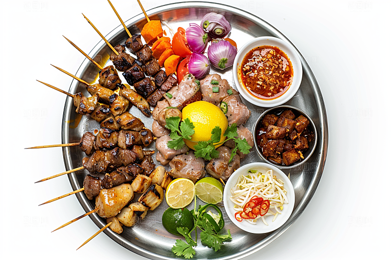 泰国菜地方菜香料摄影图