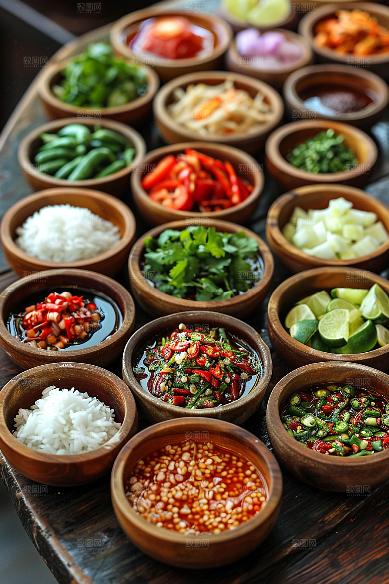 泰国菜高清美食摄影图