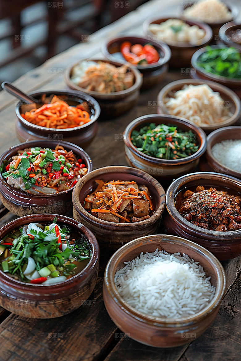泰国菜冬阴功香料摄影图
