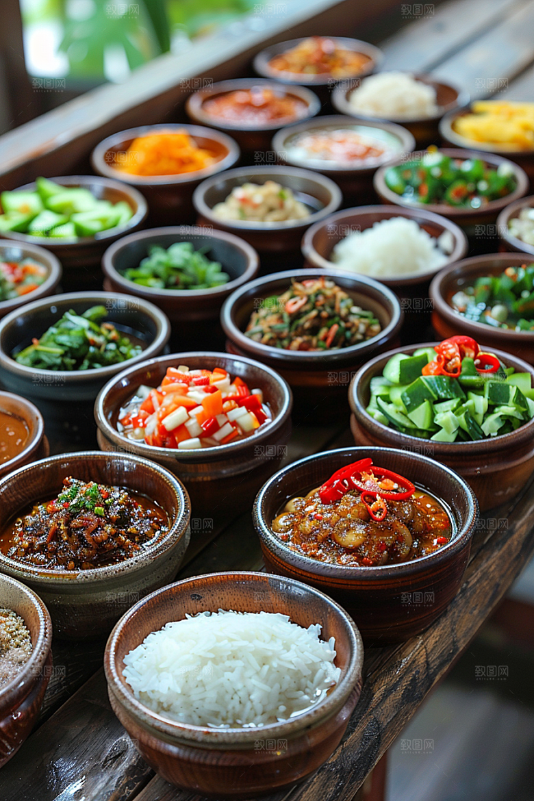 泰国菜高清美食摄影图