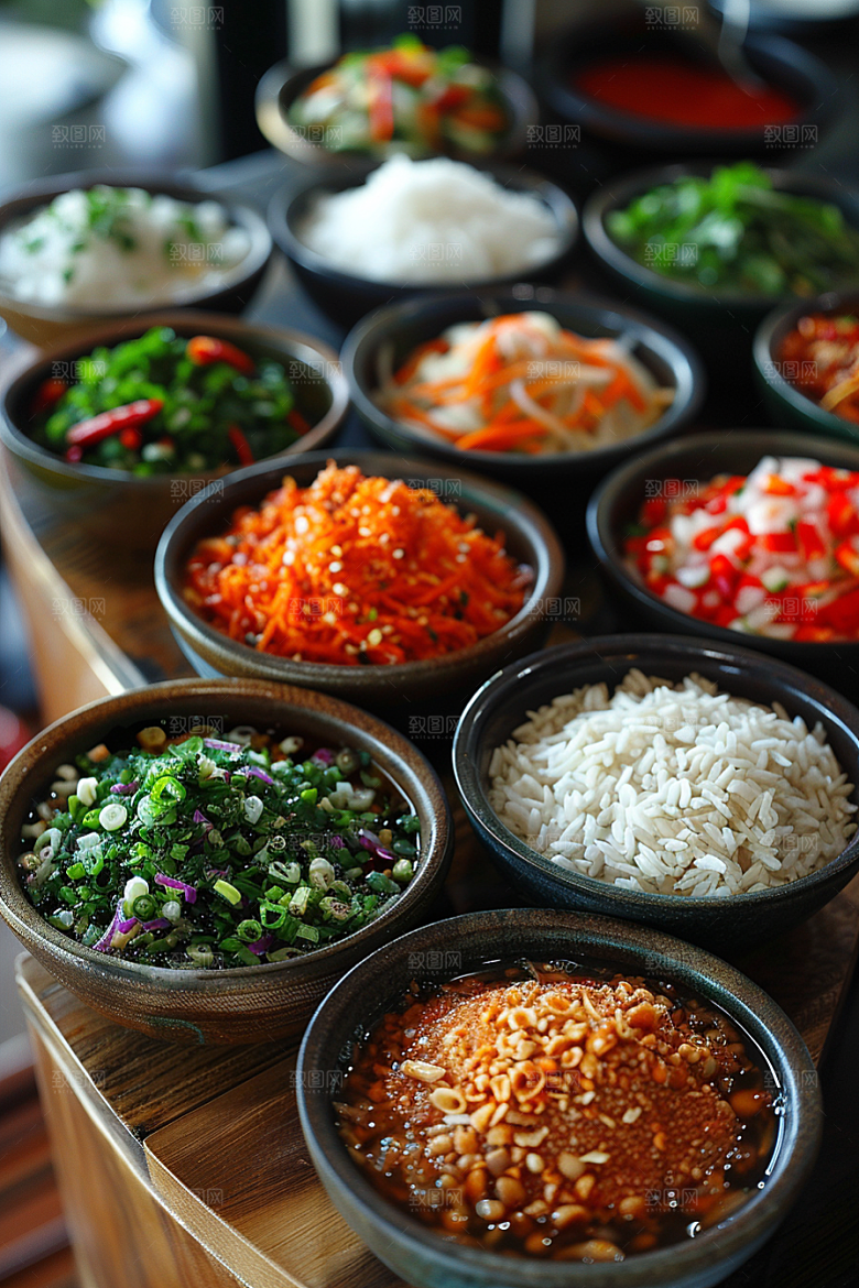 泰国菜泰餐自然摄影图