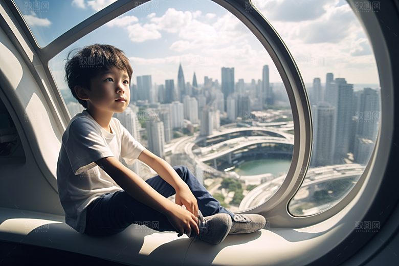 太空男孩航天航空素材
