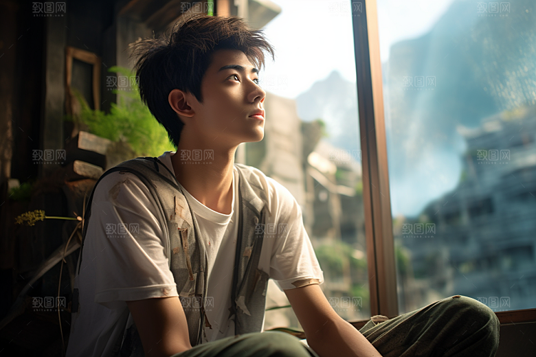 太空男孩高清空间站素材