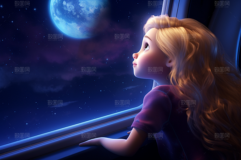 太空男孩科幻太空舱素材