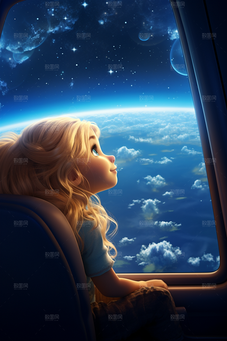 太空男孩未来空间站素材