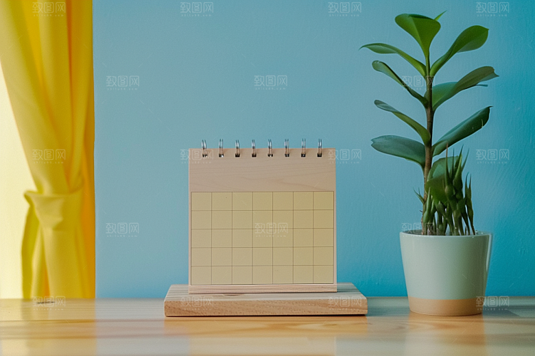 台历家居清新样机