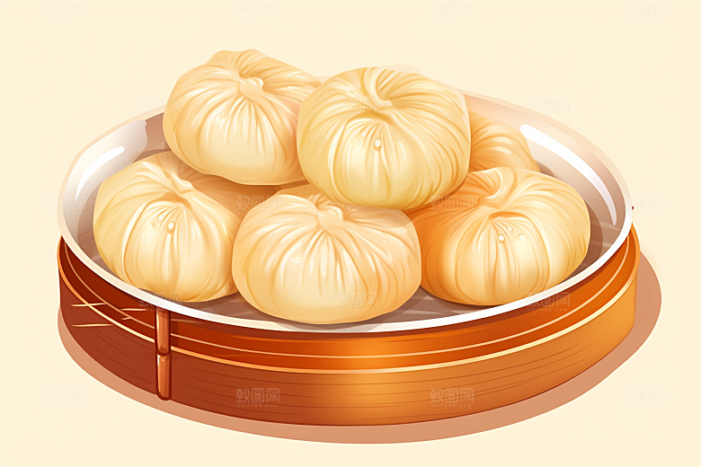 糖瓜粘喜庆小年美食插画