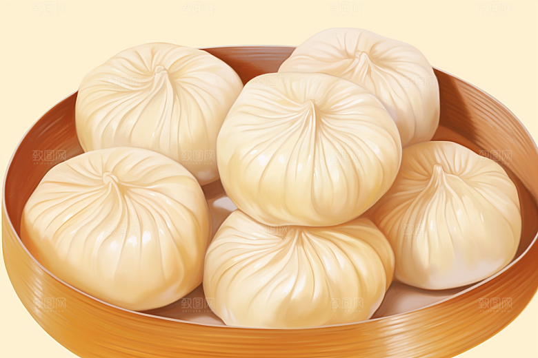 糖瓜粘喜庆手绘美食插画