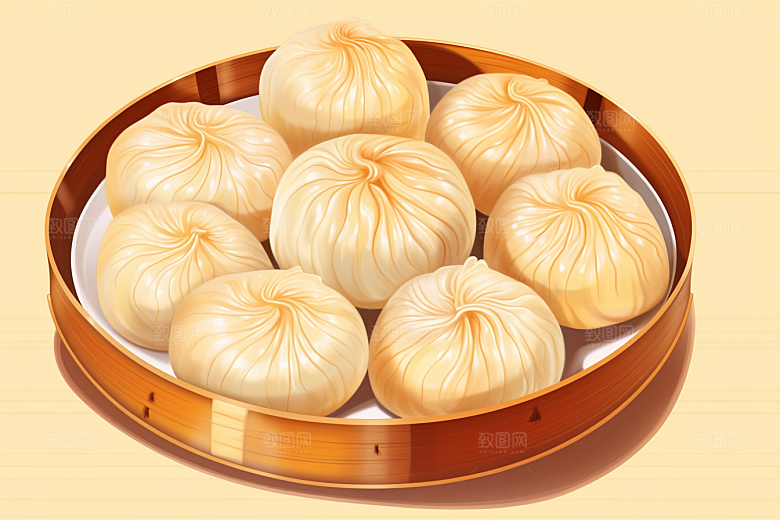 糖瓜粘新年民俗美食插画