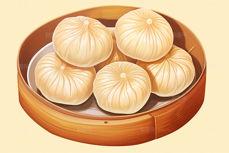 糖瓜粘民俗传统美食插画
