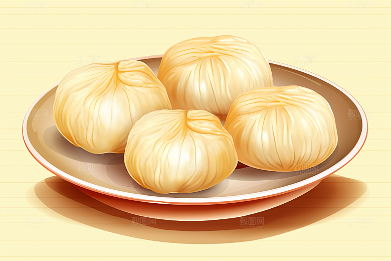 糖瓜粘手绘迎灶王美食插画