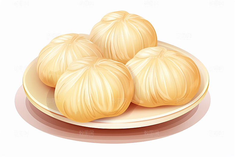 糖瓜粘美味迎灶王美食插画