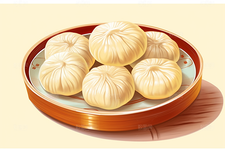 糖瓜粘新年民俗美食插画