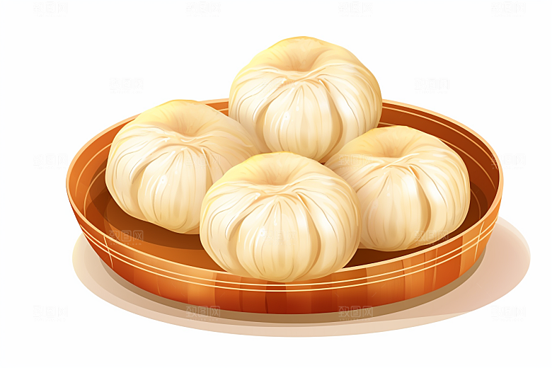 糖瓜粘新年手绘美食插画