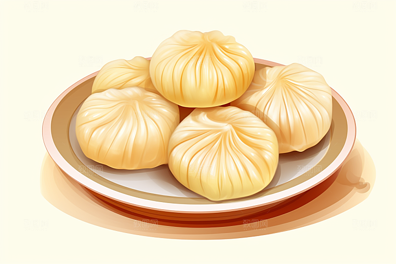 糖瓜粘手绘民俗美食插画
