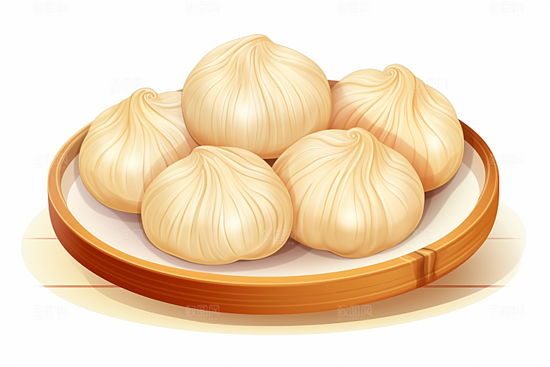 糖瓜粘中国风手绘美食插画