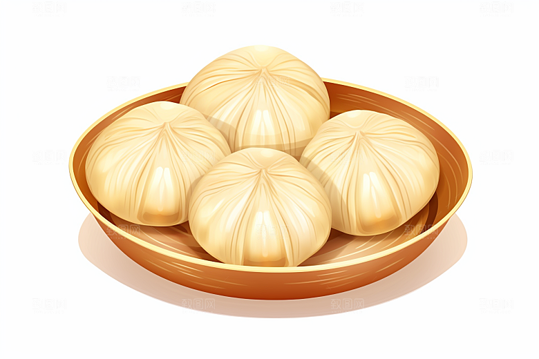 糖瓜粘传统喜庆美食插画
