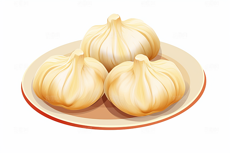 糖瓜粘春节中国风美食插画