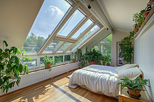 室内天窗设计敞亮素材
