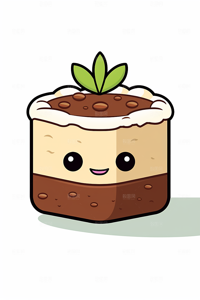 纸杯蛋糕美食手账贴纸