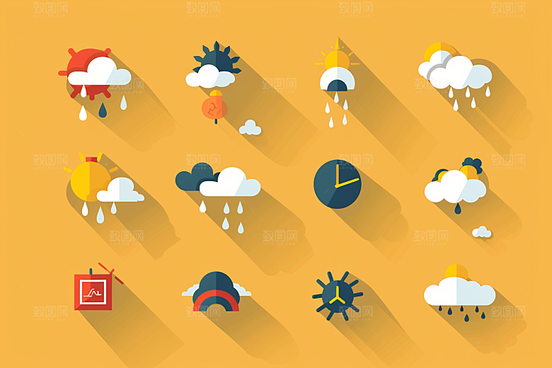 天气图标设计感高清素材