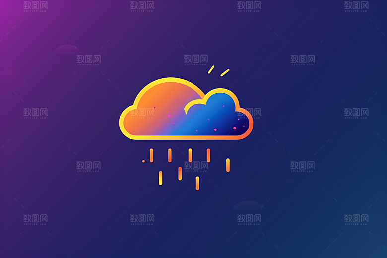 天气图标图形界面素材