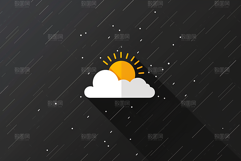 天气图标高清彩色素材