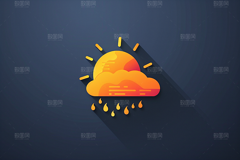 天气图标高清UI素材