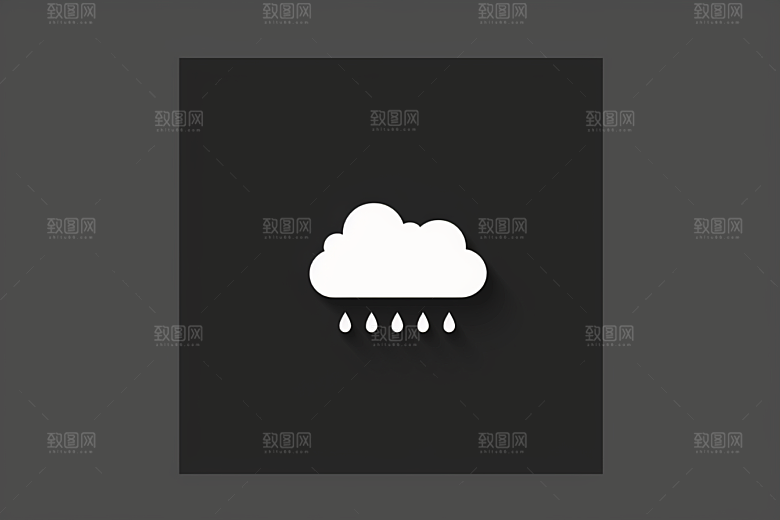 天气图标设计感简约素材
