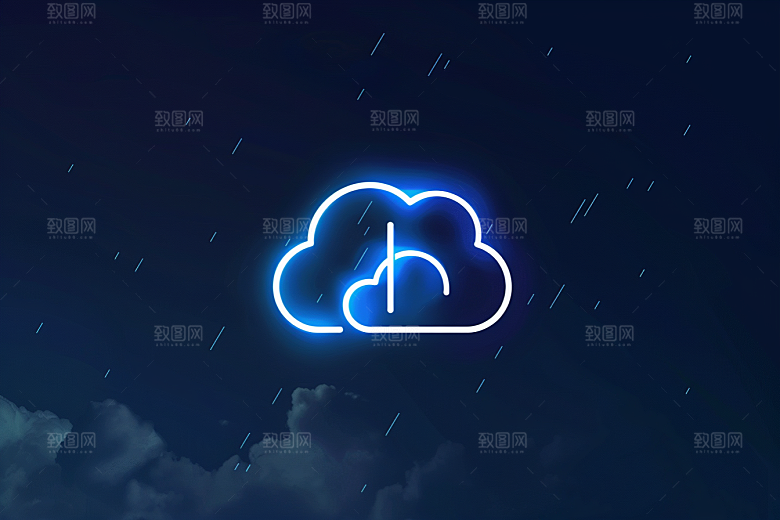 天气图标简约彩色素材