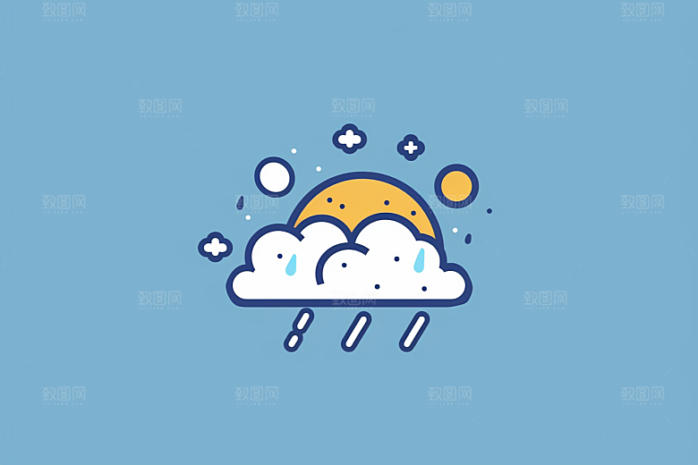 天气图标彩色高清素材
