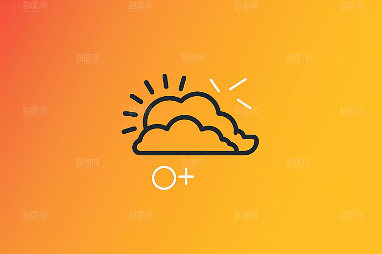 天气图标高清天气预报素材