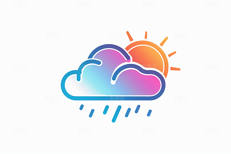 天气图标UI设计感素材
