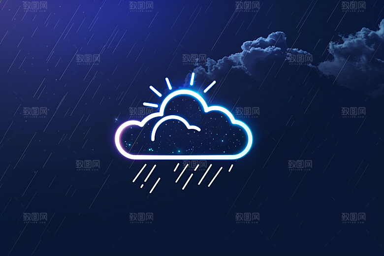 天气图标UI彩色素材