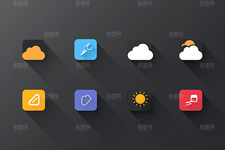 天气图标设计感高清素材