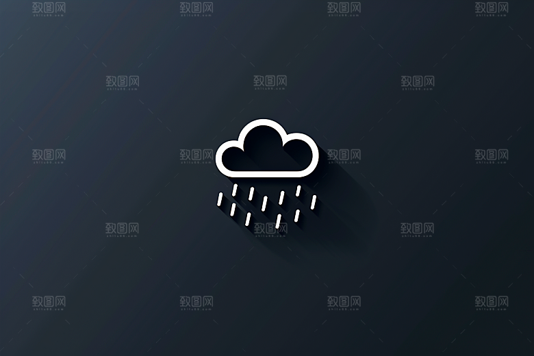 天气图标彩色设计感素材