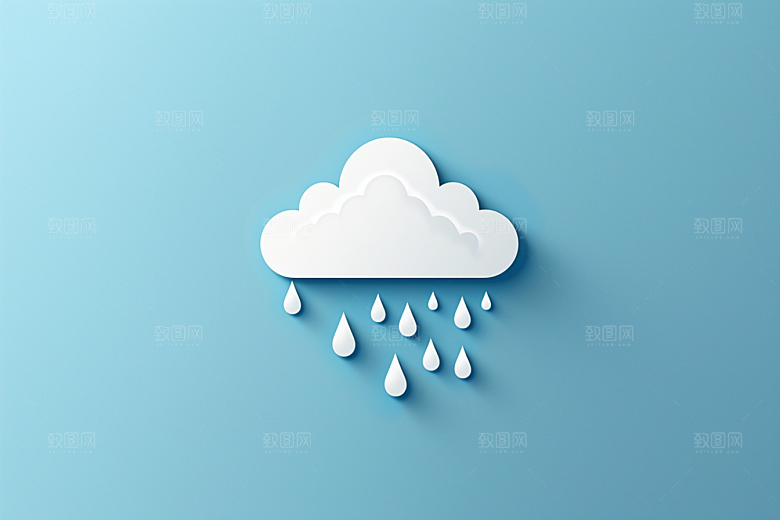 天气图标界面简约素材