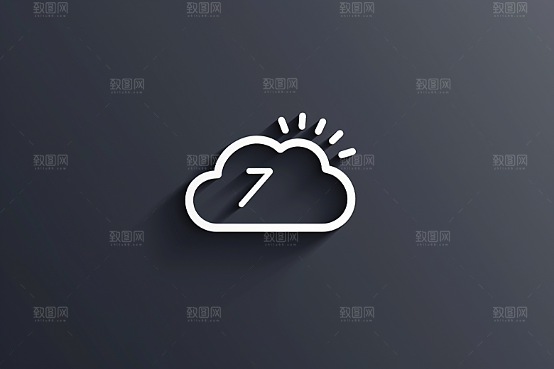天气图标高清质感素材
