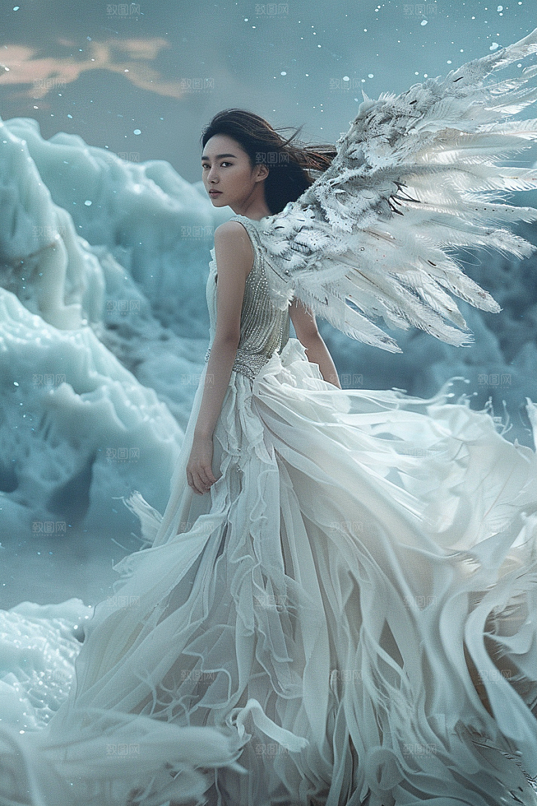 天使女神高清梦幻摄影图
