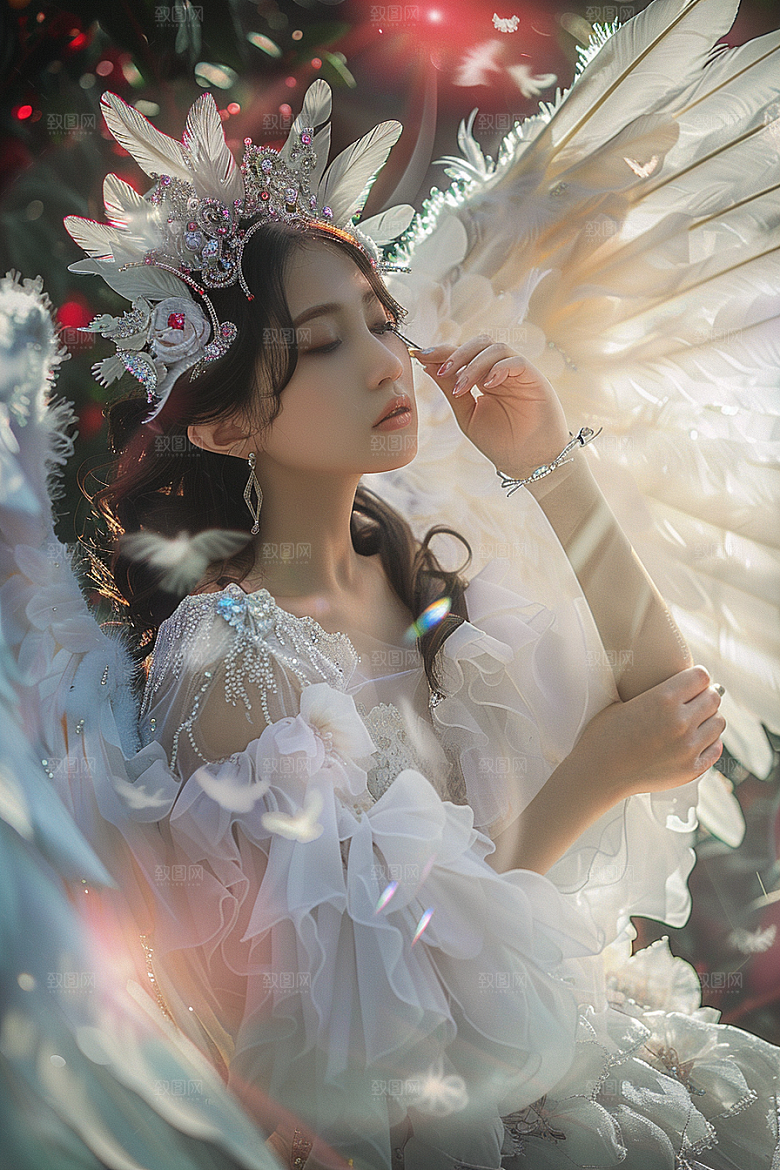 天使女神仙女高清摄影图