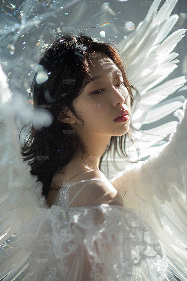 天使女神高清人物摄影图