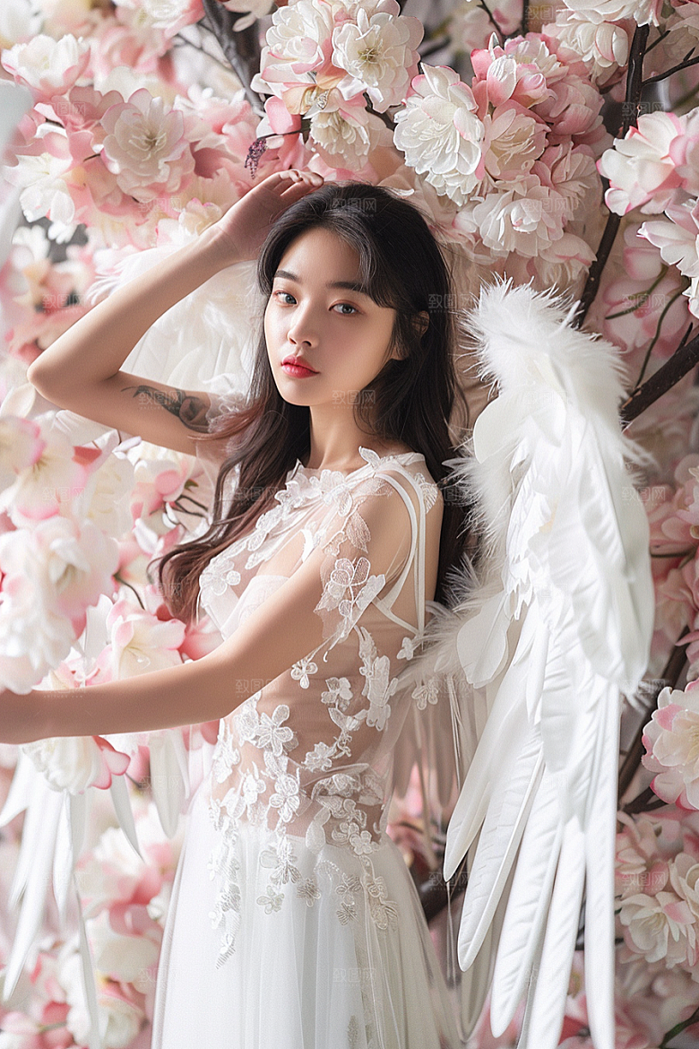 天使女神梦幻写真摄影图