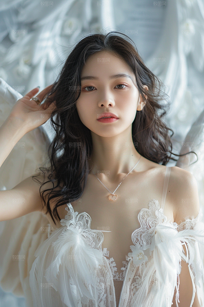 天使女神写真唯美摄影图