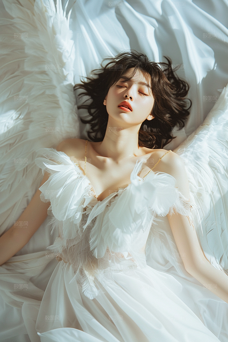 天使女神梦幻写真摄影图