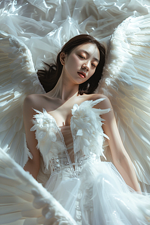 天使女神梦幻仙女摄影图