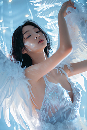 天使女神高清人物摄影图