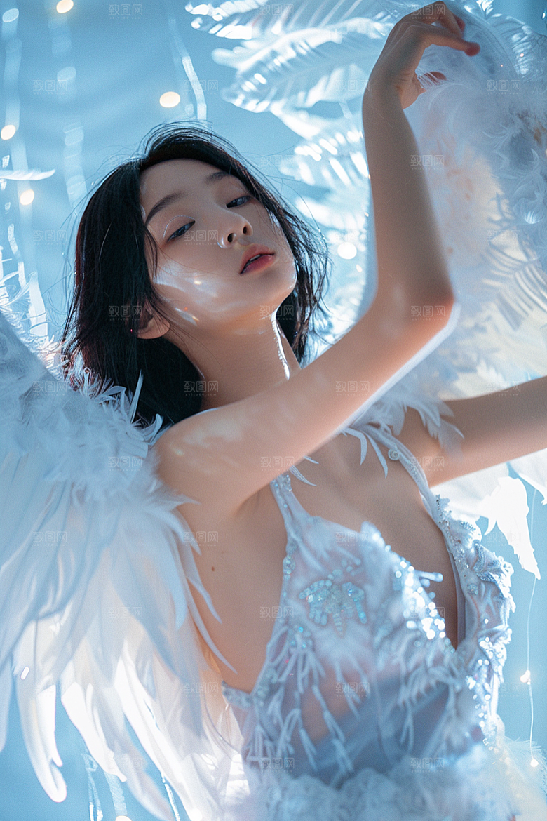 天使女神高清人物摄影图